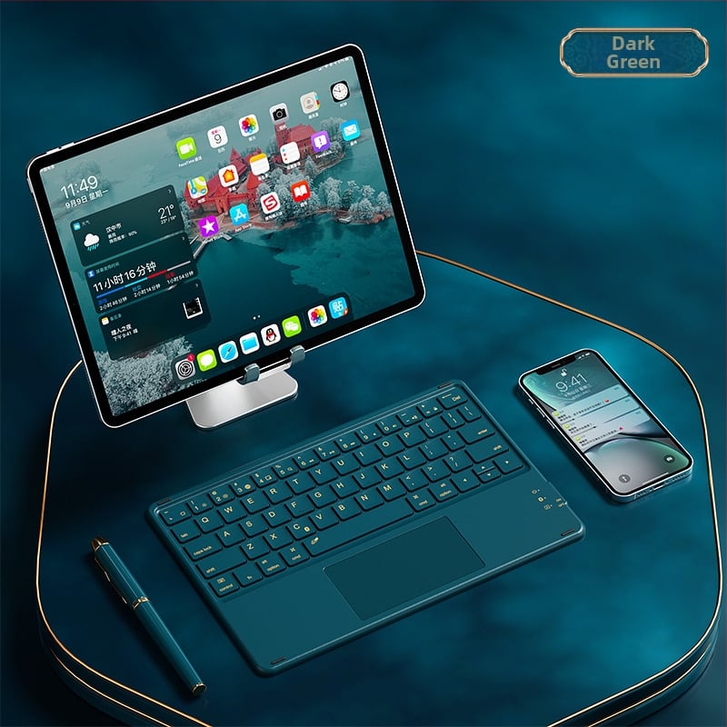 Bluetooth клавиатура с 64 клавиша, ABS корпус, безжично свързване, без подсветка