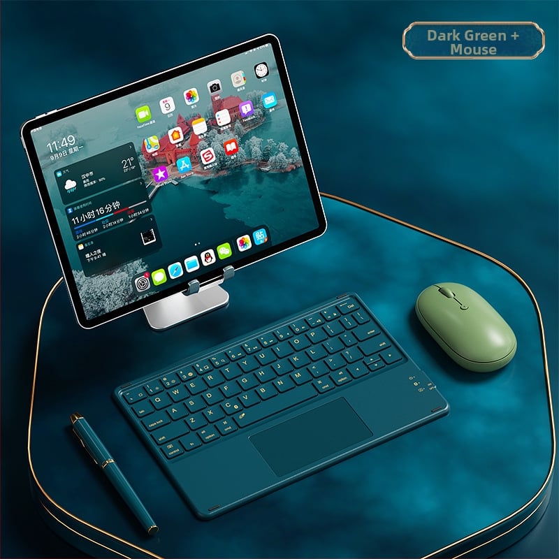 Bluetooth клавиатура с 64 клавиша, ABS корпус, безжично свързване, без подсветка