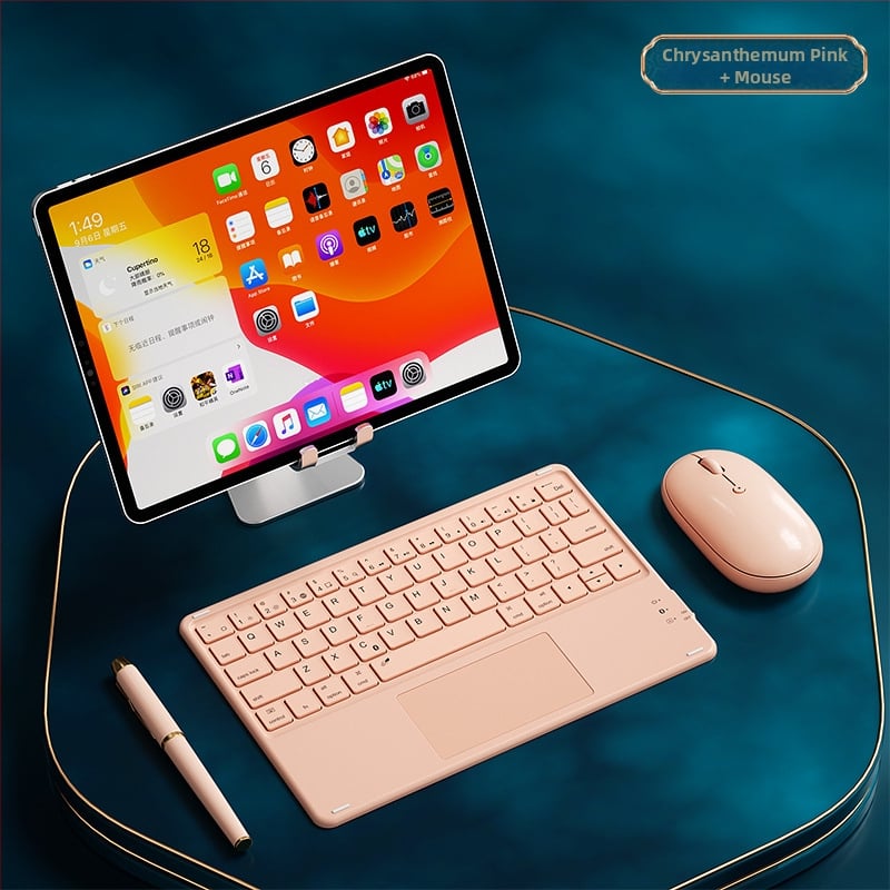 Bluetooth клавиатура с 64 клавиша, ABS корпус, безжично свързване, без подсветка