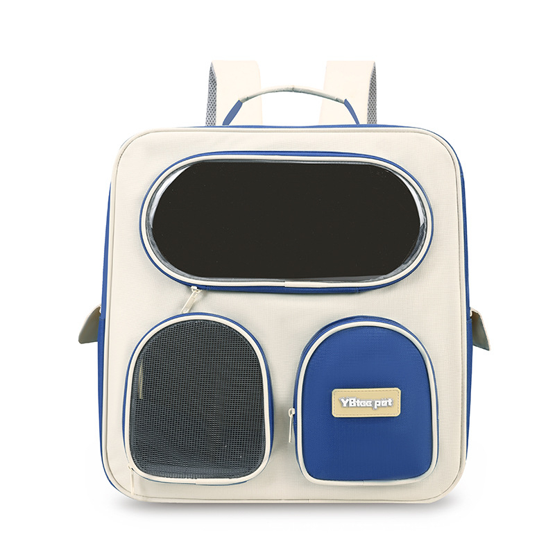 Чанта за домашни любимци — нейлон, капацитет за котки до 9 кг, марка Ybtoopet/yue bai rabbit, твърдост: средна до твърда