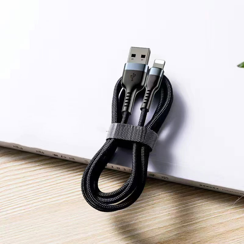 Kofi show USB-C заряден кабел – бързо зареждане, алуминиев корпус, максимална мощност 100W, Type-C интерфейс, единичен конектор