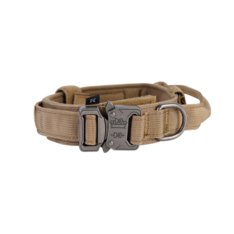 Kültéri taktikai kutyanyakörv – Flash Force denim, monokróm mintázat, minden évszakban, kutyáknak