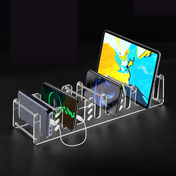 Suport de birou pentru telefon, construcție din plastic, stil general, marcă Thousands of miles, suport pentru personalizare