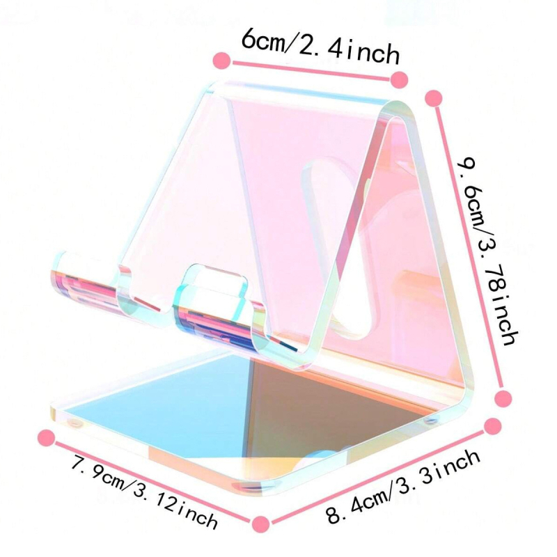 Suport de birou pentru telefon, construcție din plastic, stil general, marcă Thousands of miles, suport pentru personalizare