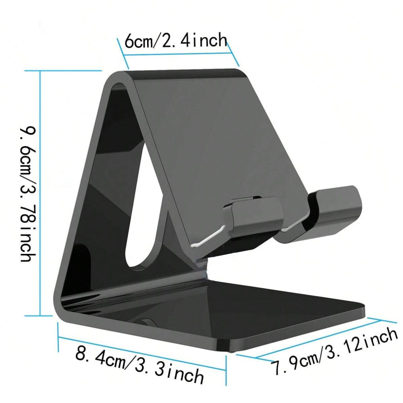 Suport de birou pentru telefon, construcție din plastic, stil general, marcă Thousands of miles, suport pentru personalizare