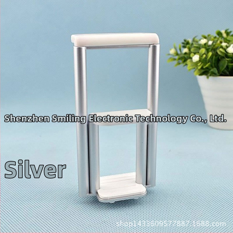 2-v-1 klipový držiak na telefóny a tablety – držiak na fotografovanie a video s časovačom; kompatibilný s Apple, Samsung, Huawei, Lenovo, HTC, LG; Hmotnosť 100 g