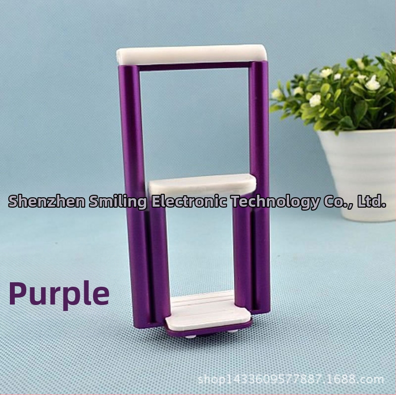 2-v-1 klipový držiak na telefóny a tablety – držiak na fotografovanie a video s časovačom; kompatibilný s Apple, Samsung, Huawei, Lenovo, HTC, LG; Hmotnosť 100 g