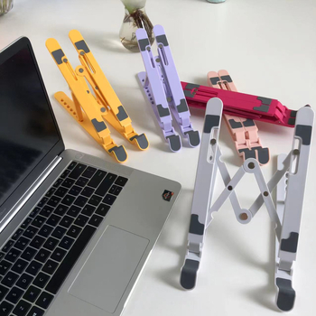 RD-202402 Suport pliabil pentru laptop/tabletă, pentru modelul 3283093, dimensiuni 263×43–190 mm, greutate 180 g