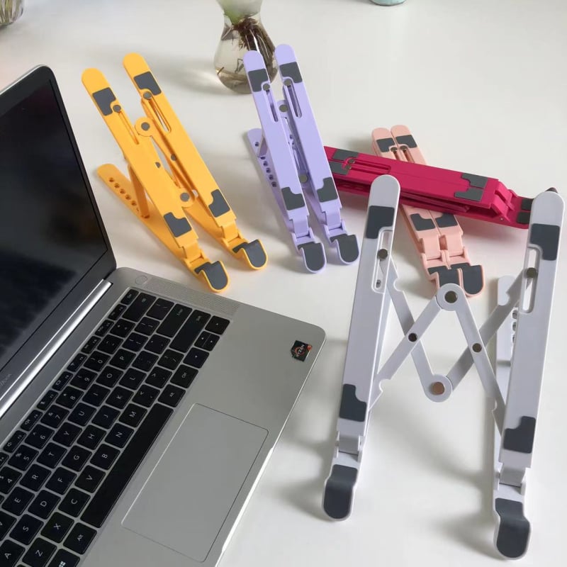 RD-202402 Suport pliabil pentru laptop/tabletă, pentru modelul 3283093, dimensiuni 263×43–190 mm, greutate 180 g