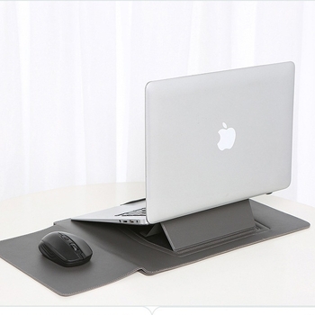 Junda laptop táska műbőr anyagból, magáncímke opcióval