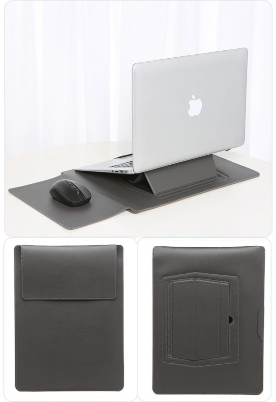 Junda laptop táska műbőr anyagból, magáncímke opcióval