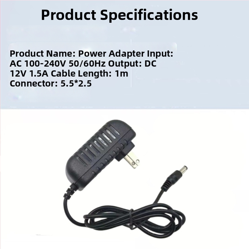 YXY-0920 9V 2A захранващ адаптер за DVD плеъри, EVD, малки телевизори и аудио устройства (вход 110-240V, изход 9V 1–2A)