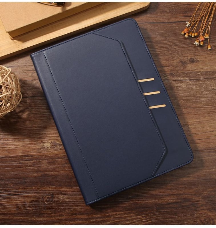 Zaštitna kožna futrola za Apple iPad Pro 11 i tablete od 10,2/10,9 inča, s Air7 držačem i pretincem za kartice