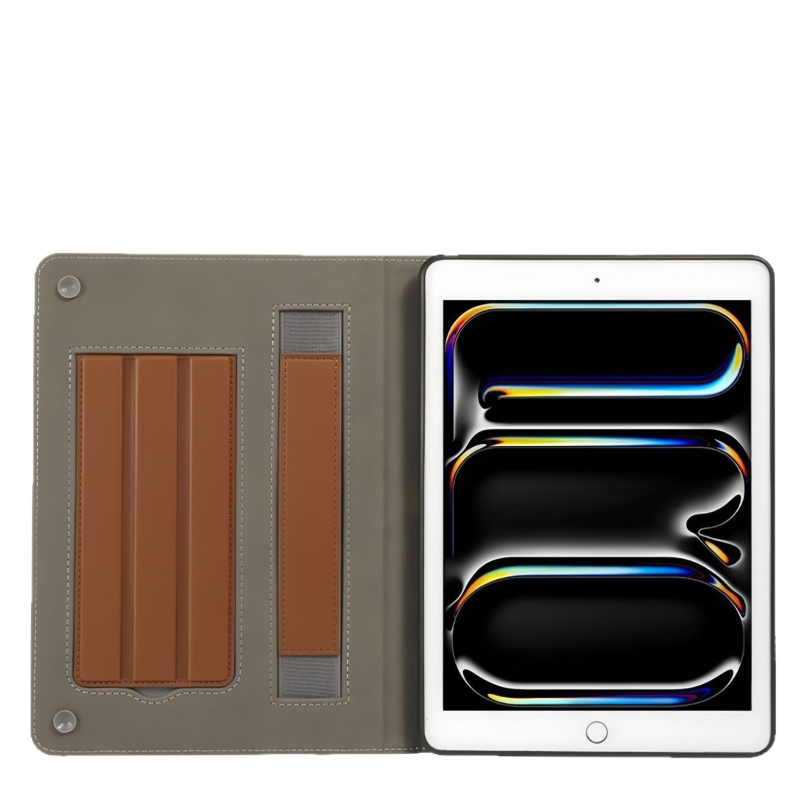 Zaštitna kožna futrola za Apple iPad Pro 11 i tablete od 10,2/10,9 inča, s Air7 držačem i pretincem za kartice