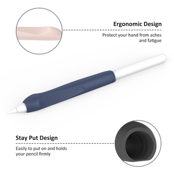 Gélový silikónový ochranný kryt pre Apple Pencil 2. generácie – prenosný dizajn, magnetické upevnenie, odolnosť voči opotrebeniu, technológia lisovania za horúca