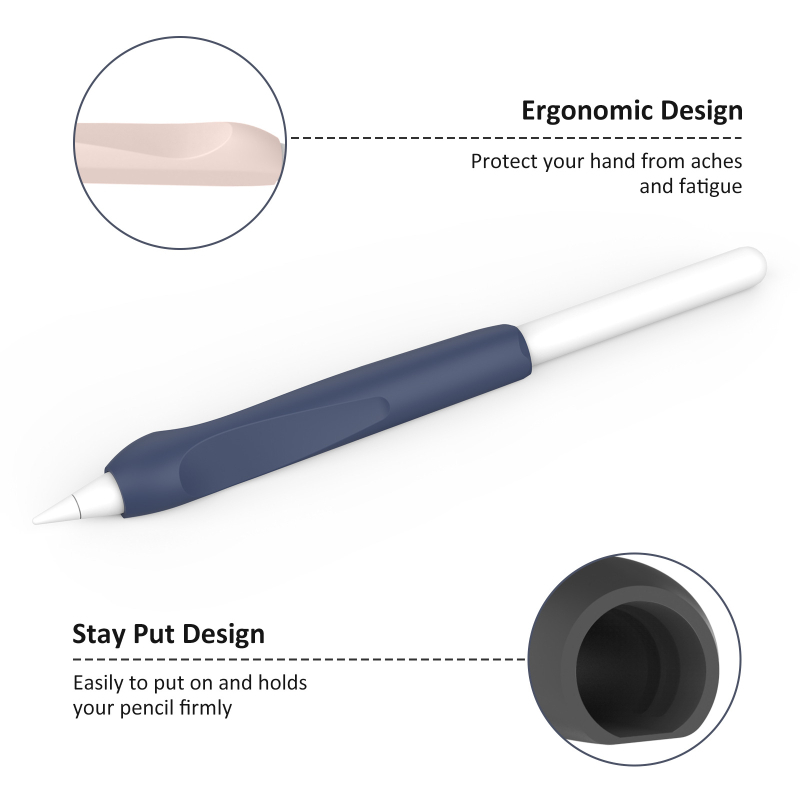 Gélový silikónový ochranný kryt pre Apple Pencil 2. generácie – prenosný dizajn, magnetické upevnenie, odolnosť voči opotrebeniu, technológia lisovania za horúca