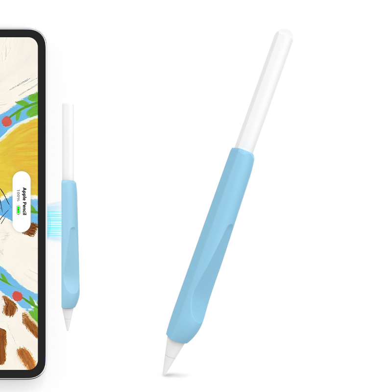 Gélový silikónový ochranný kryt pre Apple Pencil 2. generácie – prenosný dizajn, magnetické upevnenie, odolnosť voči opotrebeniu, technológia lisovania za horúca