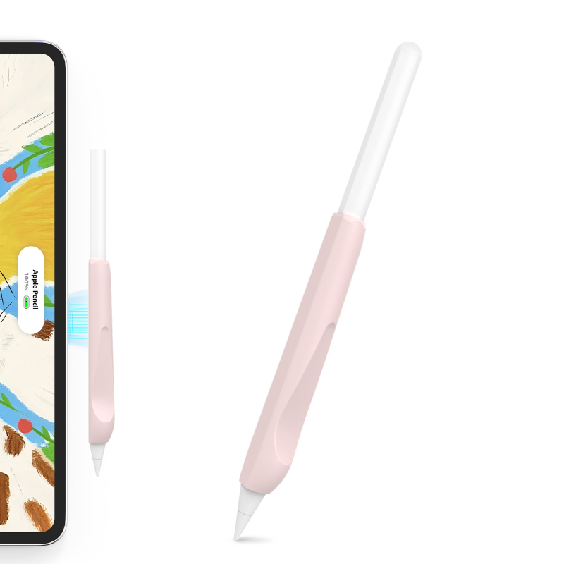 Gélový silikónový ochranný kryt pre Apple Pencil 2. generácie – prenosný dizajn, magnetické upevnenie, odolnosť voči opotrebeniu, technológia lisovania za horúca