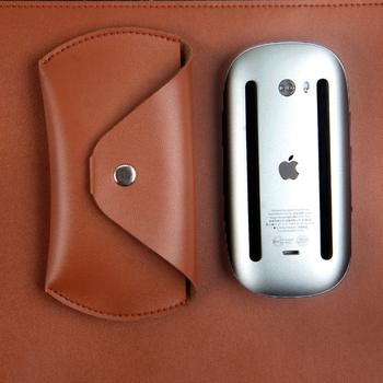 Θήκη προστασίας από τεχνητό δέρμα για Apple Magic Mouse 2, πλήρης προστασία, απλός σχεδιασμός, χειροποίητη κατασκευή