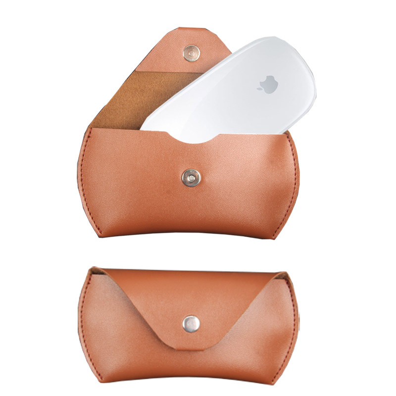 Θήκη προστασίας από τεχνητό δέρμα για Apple Magic Mouse 2, πλήρης προστασία, απλός σχεδιασμός, χειροποίητη κατασκευή