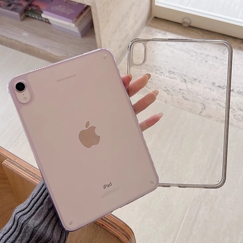 Husa de protecție pentru iPad Pro 11, iPad Air 6 și iPad 9; material PC; acoperire completă; rezistență la șocuri cu disipare termică; fără slot pentru stylus.