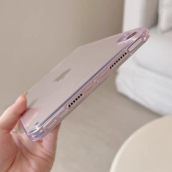 Husa de protecție pentru iPad Pro 11, iPad Air 6 și iPad 9; material PC; acoperire completă; rezistență la șocuri cu disipare termică; fără slot pentru stylus.