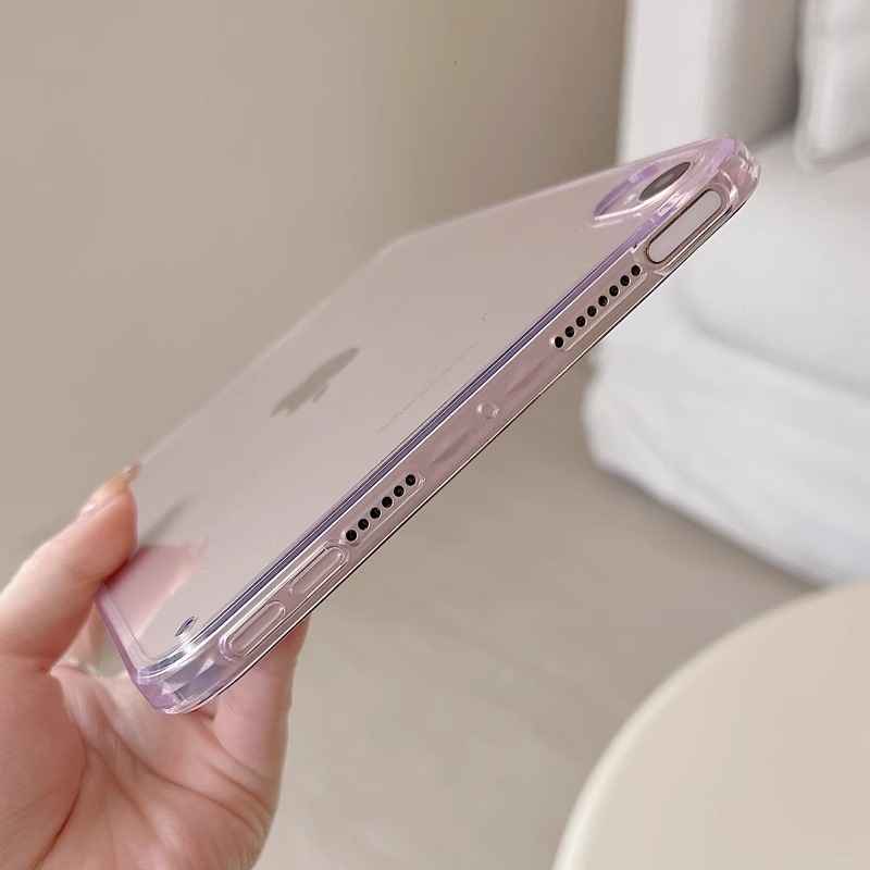 Husa de protecție pentru iPad Pro 11, iPad Air 6 și iPad 9; material PC; acoperire completă; rezistență la șocuri cu disipare termică; fără slot pentru stylus.