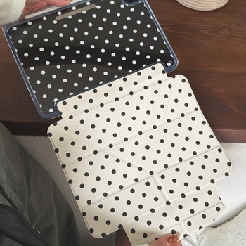 Pouzdro pre Apple tablet — TPU materiál, prenosný karikatúrny štýl, reliéfny povrch, so stojanom, podpora režimu spánku