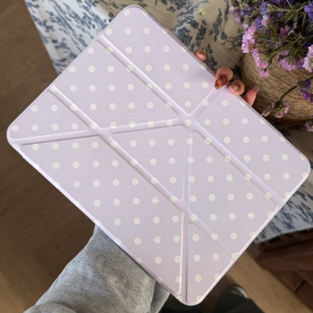 Pouzdro pre Apple tablet — TPU materiál, prenosný karikatúrny štýl, reliéfny povrch, so stojanom, podpora režimu spánku