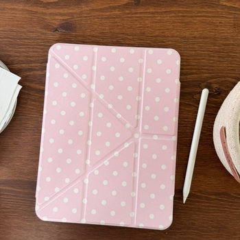 Pouzdro pre Apple tablet — TPU materiál, prenosný karikatúrny štýl, reliéfny povrch, so stojanom, podpora režimu spánku