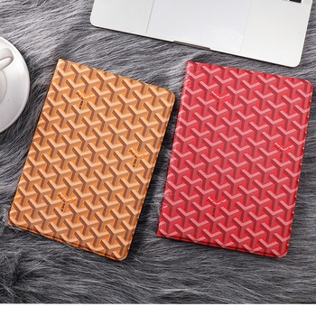 Carcasă/protecție pentru iPad Pro 11 / 10.2 / Air 4/3/2 — piele artificială, husă tip flip cu suport, design luxos, embossat, funcție de somn