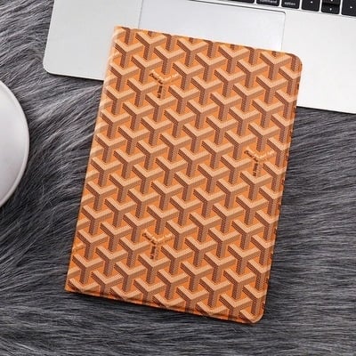 Carcasă/protecție pentru iPad Pro 11 / 10.2 / Air 4/3/2 — piele artificială, husă tip flip cu suport, design luxos, embossat, funcție de somn