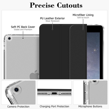 Ochranný obal pre iPad pre 10. generáciu, iPad Pro 11, iPad Air a iPad 11 – umelá koža + TPU, proti otrasom, držiak, slot na pero, magnetické zatváranie