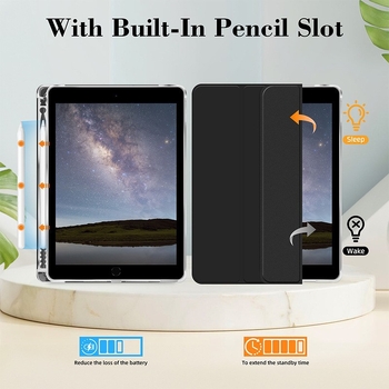 Ochranný obal pre iPad pre 10. generáciu, iPad Pro 11, iPad Air a iPad 11 – umelá koža + TPU, proti otrasom, držiak, slot na pero, magnetické zatváranie