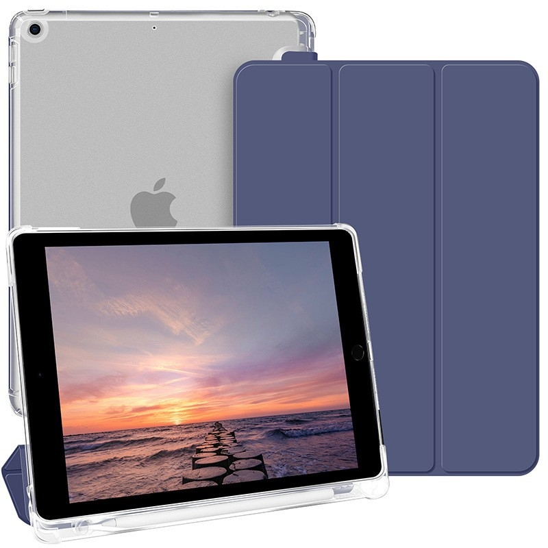 Ochranný obal pre iPad pre 10. generáciu, iPad Pro 11, iPad Air a iPad 11 – umelá koža + TPU, proti otrasom, držiak, slot na pero, magnetické zatváranie