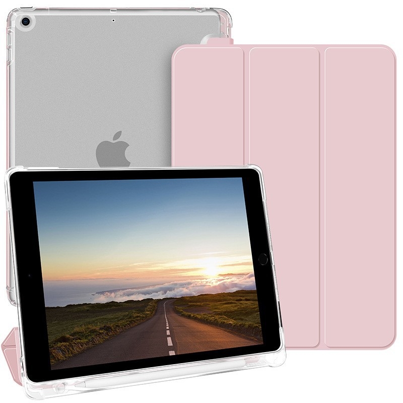 Ochranný obal pre iPad pre 10. generáciu, iPad Pro 11, iPad Air a iPad 11 – umelá koža + TPU, proti otrasom, držiak, slot na pero, magnetické zatváranie