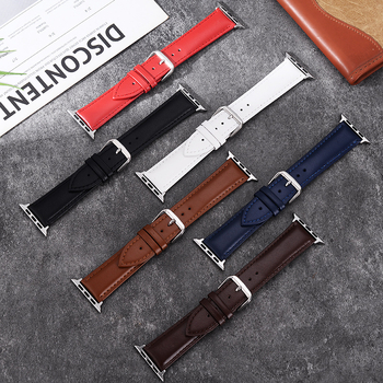 Brățară de ceas din piele naturală pentru Apple Watch SE și S8 — design original; Origine: Chaozhou; Lansare: toamna 2024