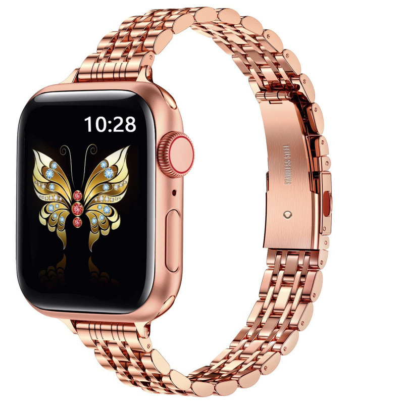 Ατσάλινη ζώνη για Apple Watch Ultra 2, 14 mm διεπαφή και αναδιπλούμενο κούμπωμα, συμβατή με Apple Watch Ultra 2