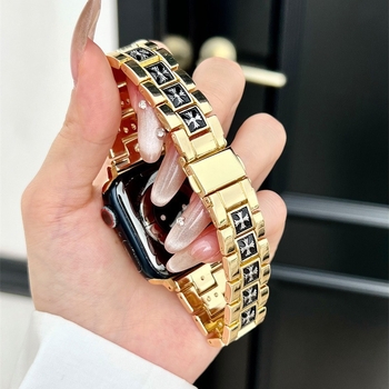 Kovová remienka na Apple Watch, šírka 20 mm, spona Snap, hmotnosť 55,8 g, uvedená 2024