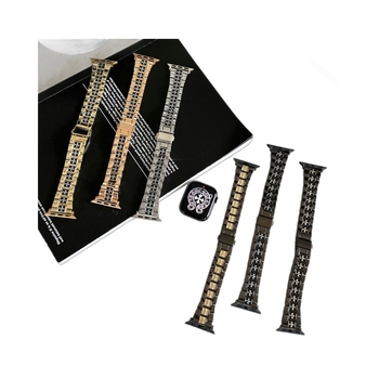 Kovová remienka na Apple Watch, šírka 20 mm, spona Snap, hmotnosť 55,8 g, uvedená 2024