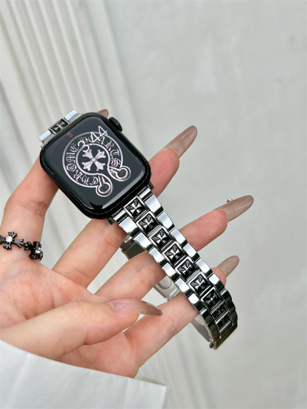 Kovová remienka na Apple Watch, šírka 20 mm, spona Snap, hmotnosť 55,8 g, uvedená 2024