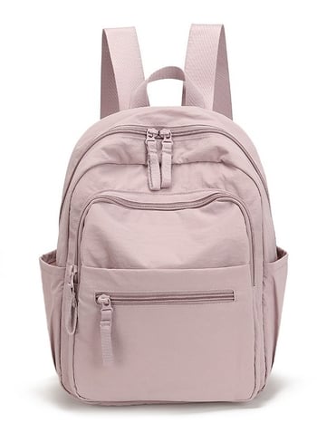 Koreai stílusú hátizsák - Uniszex luxus utazáshoz, bársonyos anyag, 36–55L kapacitás, kompatibil 15 hüvelykes laptophoz, légáteresztő, görbült vállpántok