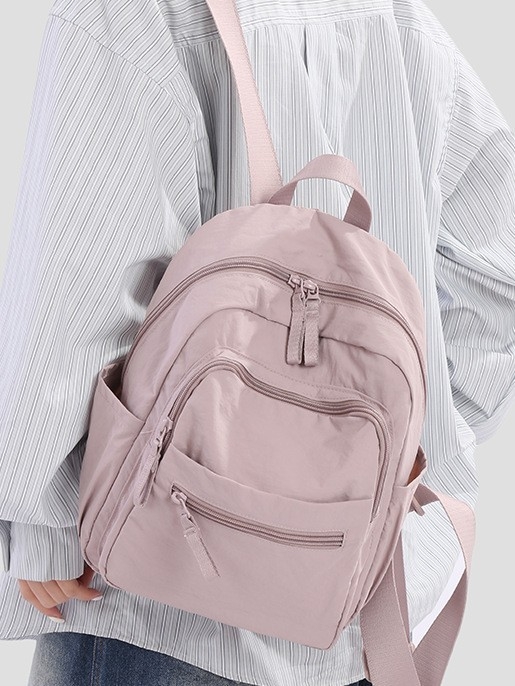 Koreai stílusú hátizsák - Uniszex luxus utazáshoz, bársonyos anyag, 36–55L kapacitás, kompatibil 15 hüvelykes laptophoz, légáteresztő, görbült vállpántok