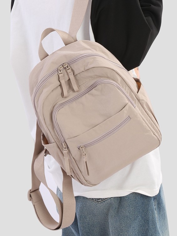 Koreai stílusú hátizsák - Uniszex luxus utazáshoz, bársonyos anyag, 36–55L kapacitás, kompatibil 15 hüvelykes laptophoz, légáteresztő, görbült vállpántok