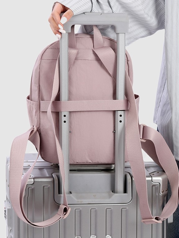 Koreai stílusú hátizsák - Uniszex luxus utazáshoz, bársonyos anyag, 36–55L kapacitás, kompatibil 15 hüvelykes laptophoz, légáteresztő, görbült vállpántok