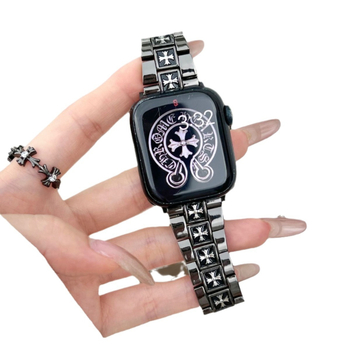 Remen za Apple Watch od cinka legura, širina 20 mm, kompatibilan s veličinama 38/40/41/42/44/45/49 mm, moderan stil, kopča leptir