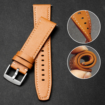 Каишка за Apple Watch Series 8 и Huawei GT2 Pro, заместителна, с механизъм за бързо освобождаване, плоска лента, 22 мм–49 мм