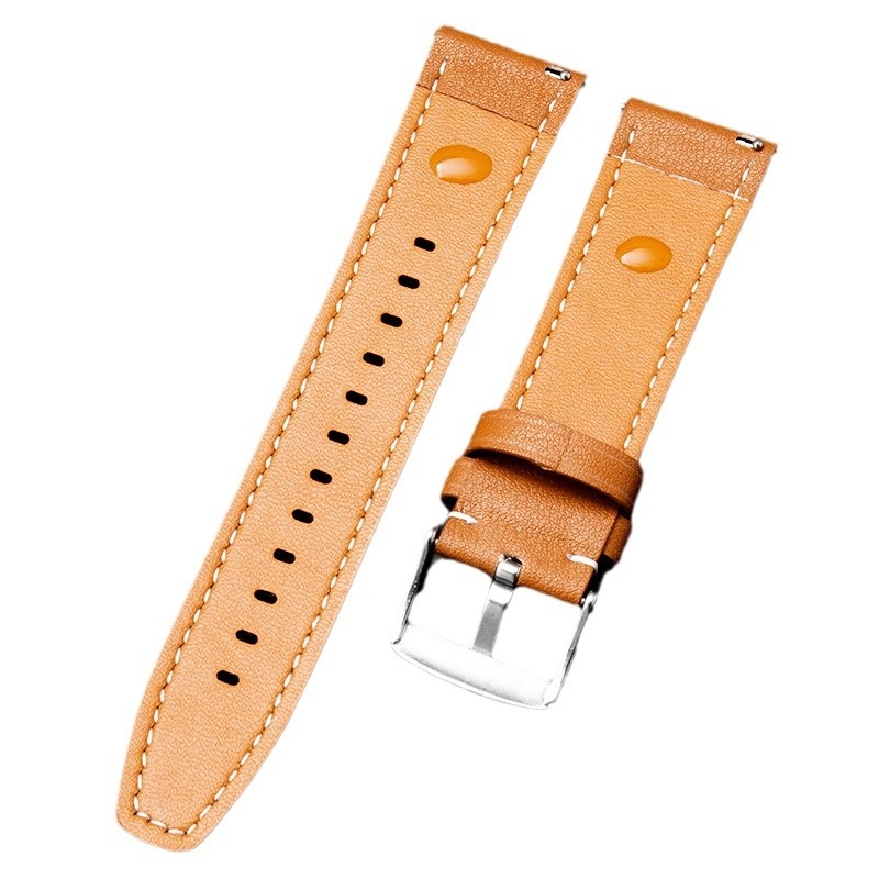 Каишка за Apple Watch Series 8 и Huawei GT2 Pro, заместителна, с механизъм за бързо освобождаване, плоска лента, 22 мм–49 мм
