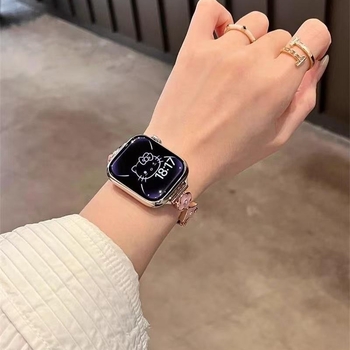 Zlatno-luksuzni lagani kaiš za Apple Watch, 14 mm kopča s pinom