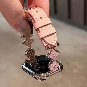 Zlatno-luksuzni lagani kaiš za Apple Watch, 14 mm kopča s pinom